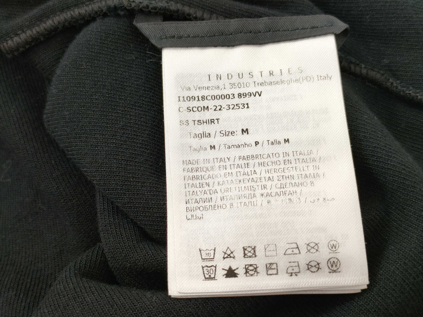 MONCLER terry fabric logo T-shirt