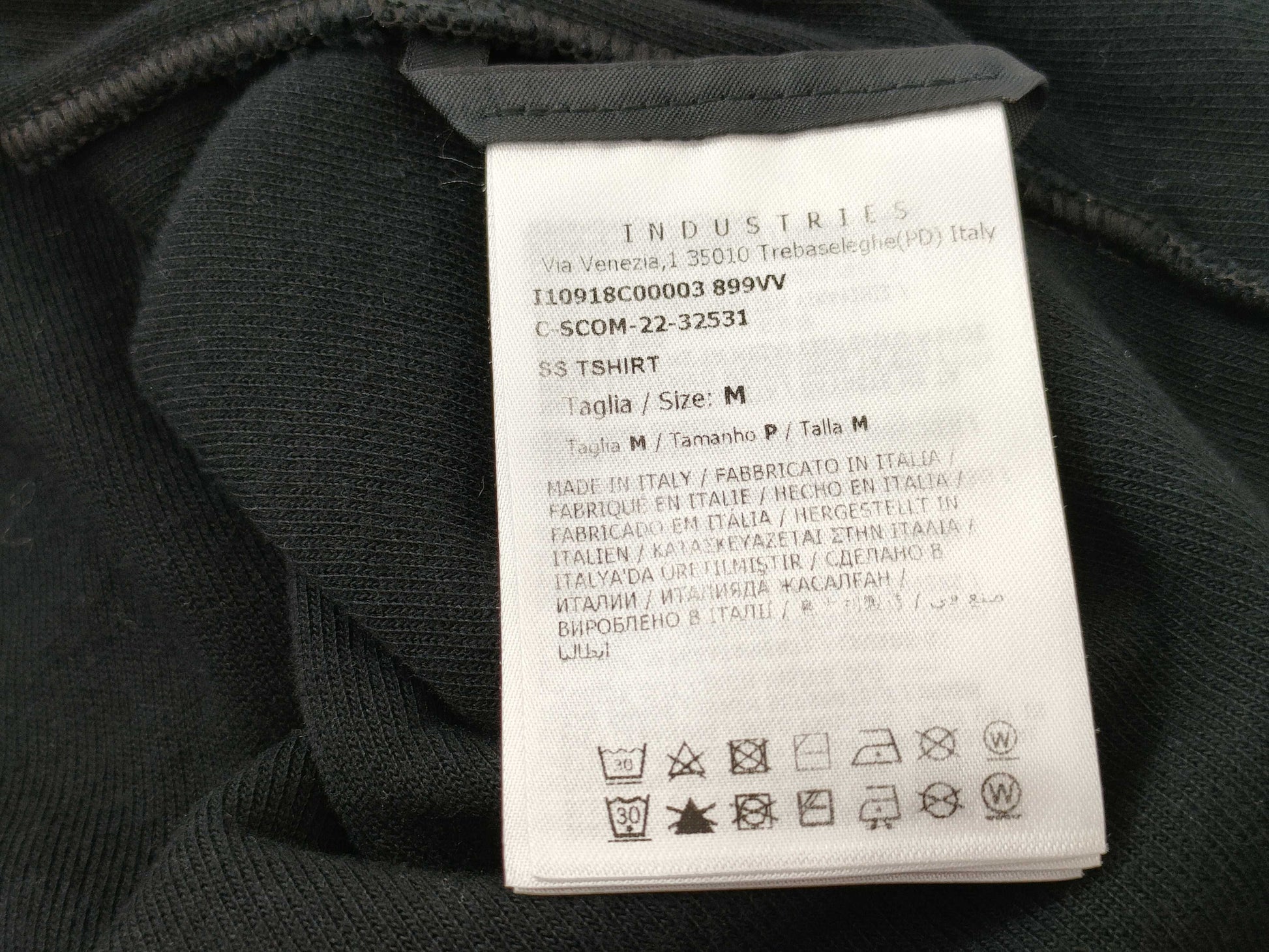 MONCLER terry fabric logo T-shirt