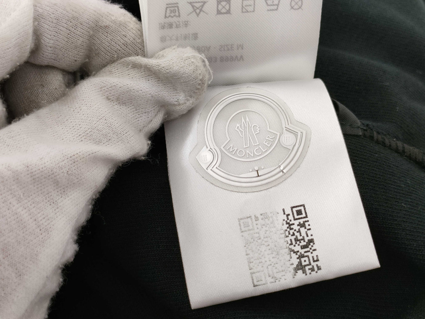 MONCLER terry fabric logo T-shirt