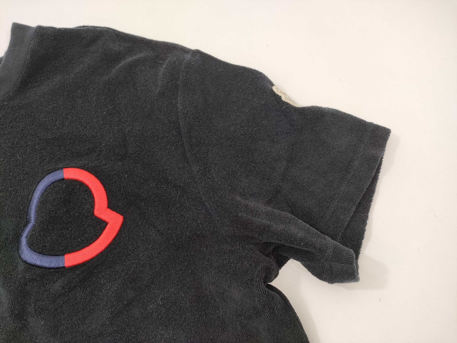 MONCLER terry fabric logo T-shirt