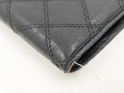 CHANEL Lamb/Mato/Bifold Wallet