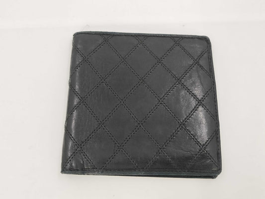 CHANEL Lamb/Mato/Bifold Wallet