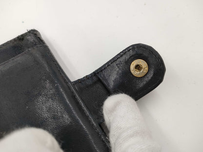 CHANEL Coco Lambskin Tri-fold Wallet 