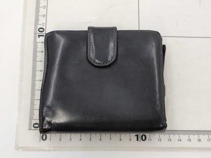 CHANEL Coco Lambskin Tri-fold Wallet 