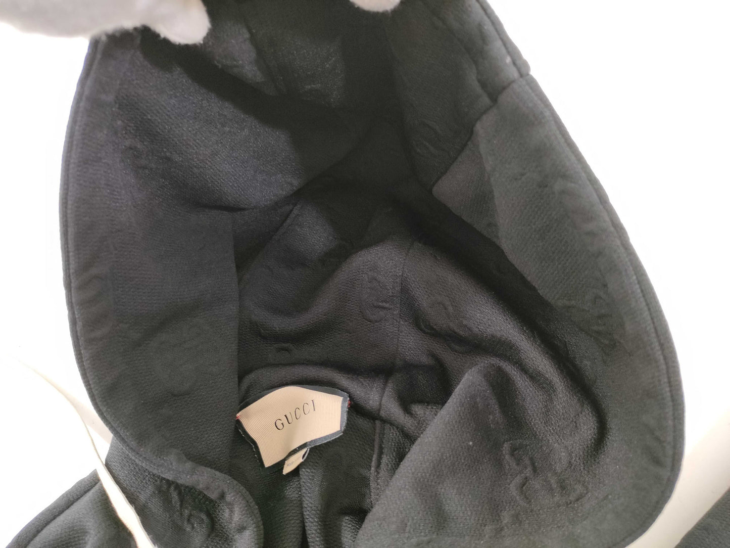 GUCCI Full Zip Hoodie Black XS Other Apparel