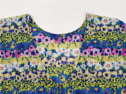 ISSEY MIYAKE Pleats Please Multicolor Tops Tops