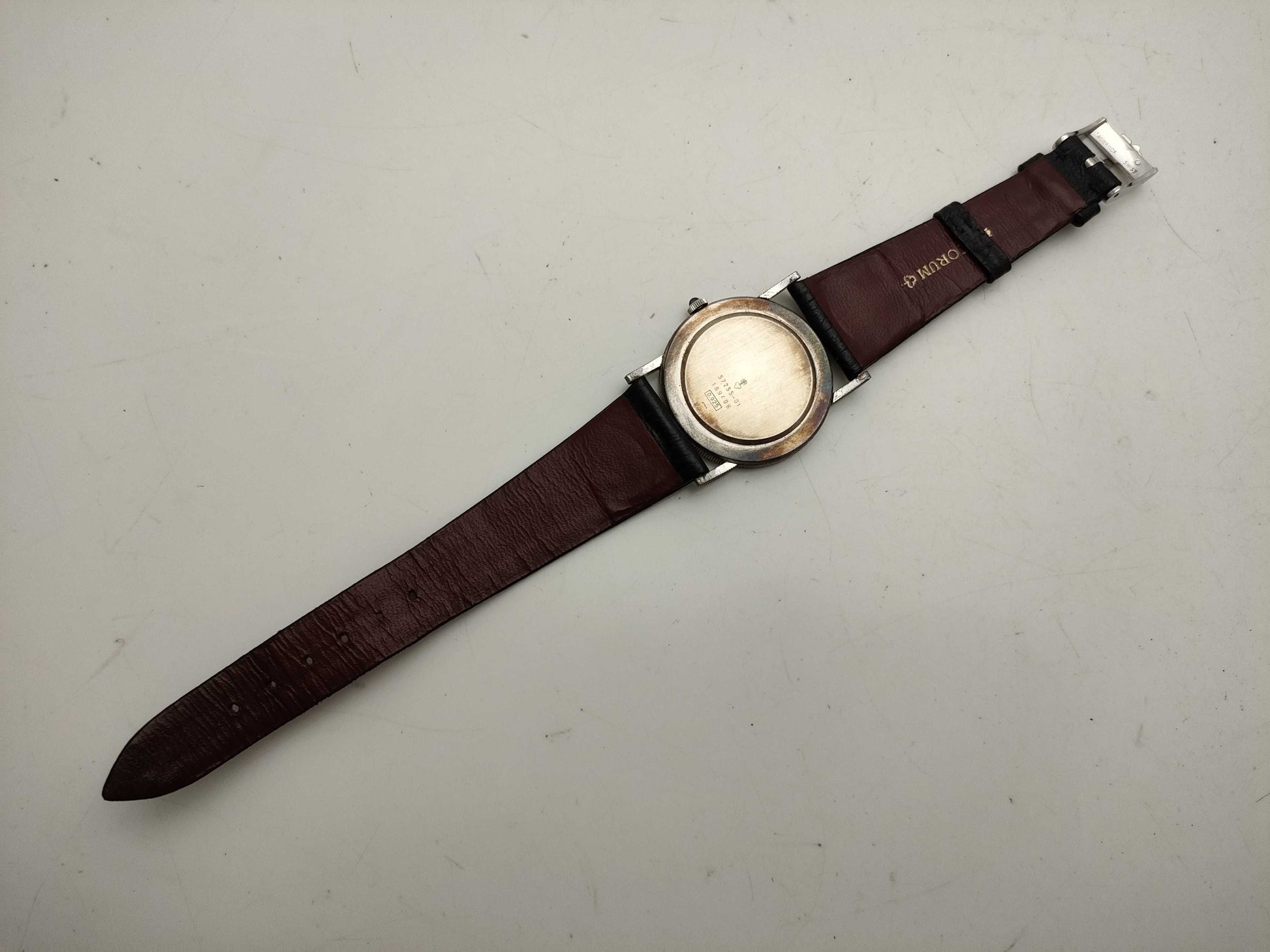 CORUM Solid Silver/57255-01/Hand-Wound/Discolored Boys' Watch