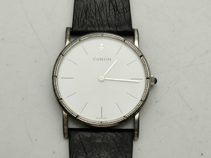 CORUM Solid Silver/57255-01/Hand-Wound/Discolored Boys' Watch
