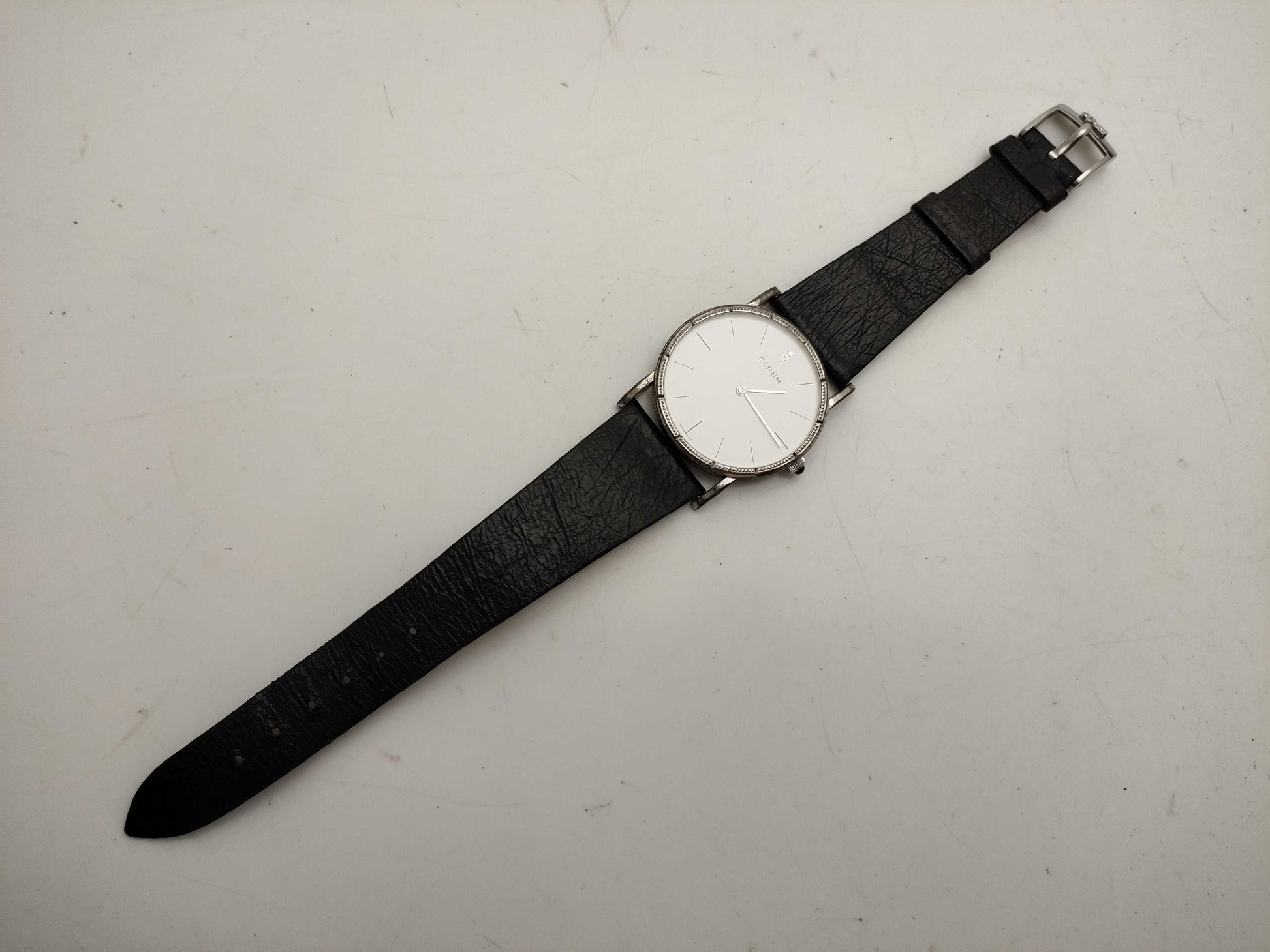 CORUM Solid Silver/57255-01/Hand-Wound/Discolored Boys' Watch