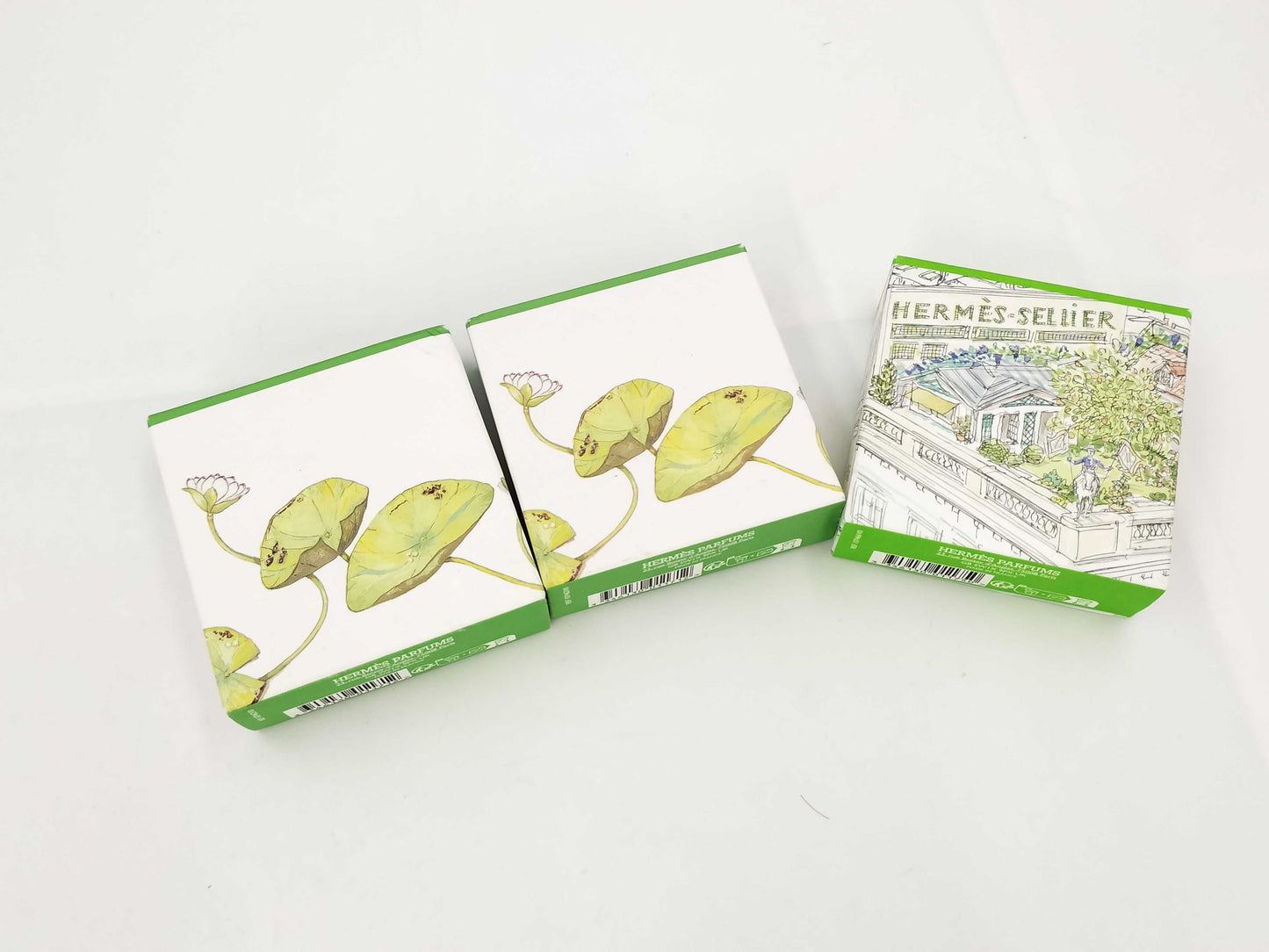HERMES Garden of the Nile Soap 3-Piece Set