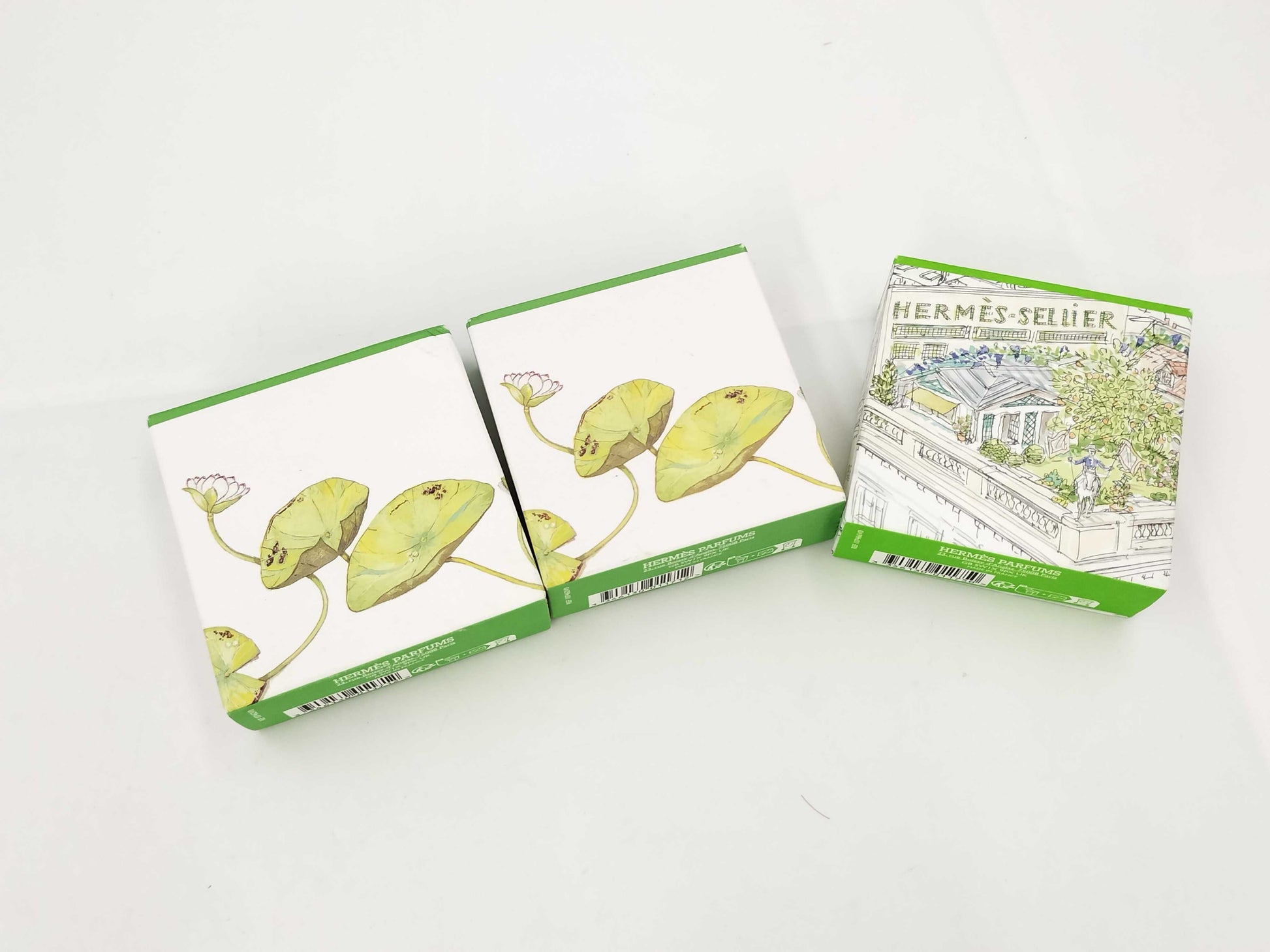 HERMES Garden of the Nile Soap 3-Piece Set