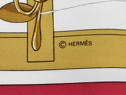 HERMES Carré Saddlery and Big Scarf