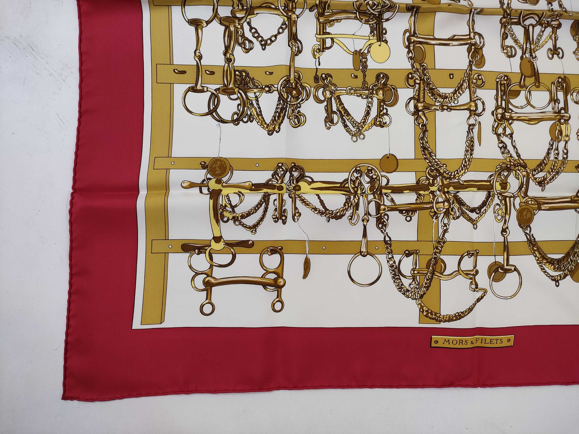 HERMES Carré Saddlery and Big Scarf