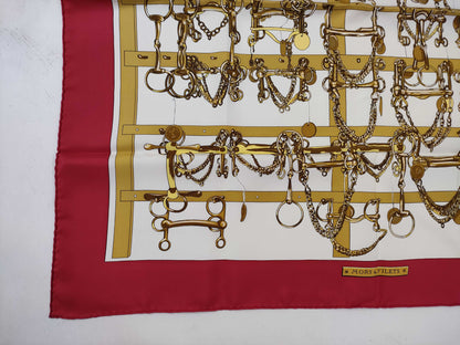 HERMES Carré Saddlery and Big Scarf