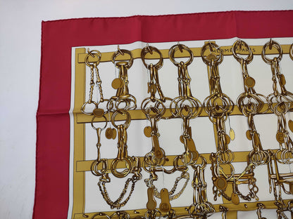HERMES Carré Saddlery and Big Scarf