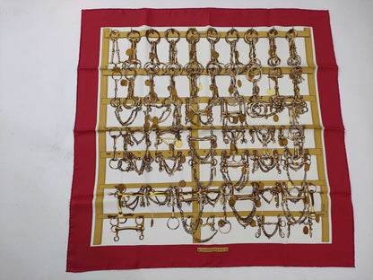 HERMES Carré Saddlery and Big Scarf