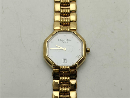 Dior Octagon Women's White Dial Women's Watch