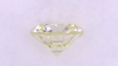 0.362ct UNDER S)LIGHT YELLOW VS-2 GOOD/GD/GD FAINT NATURAL 4.46-4.53X2.85mm Diamond Loose
