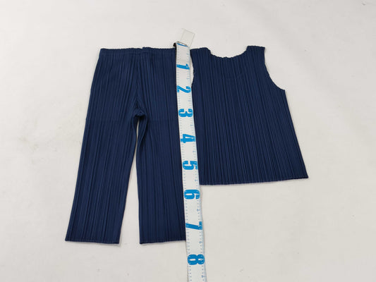ISSEY MIYAKE Pleats Please Set/Navy Other Apparel
