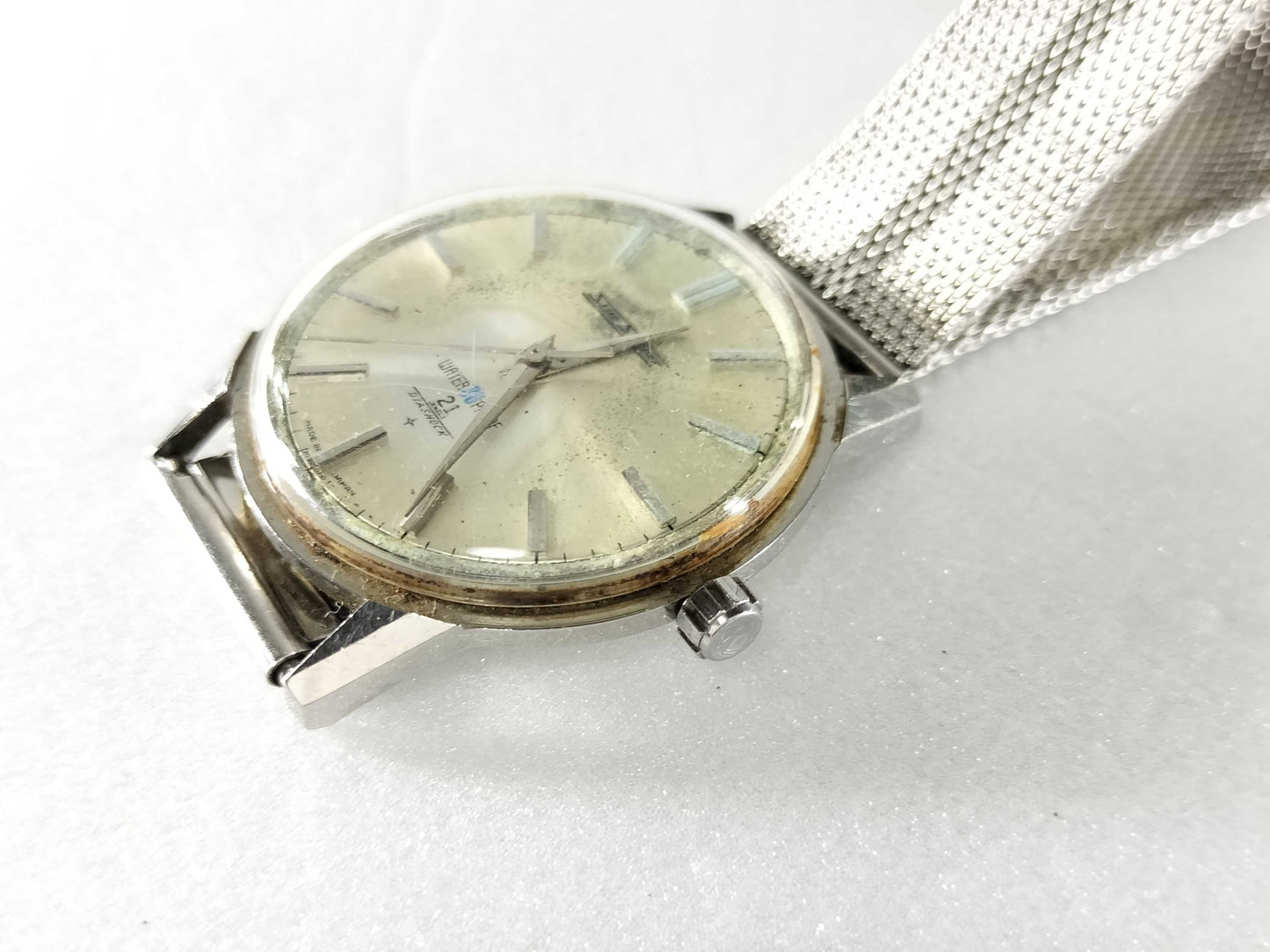 SEIKO 14092/White Dial Unoperated Men's Watch