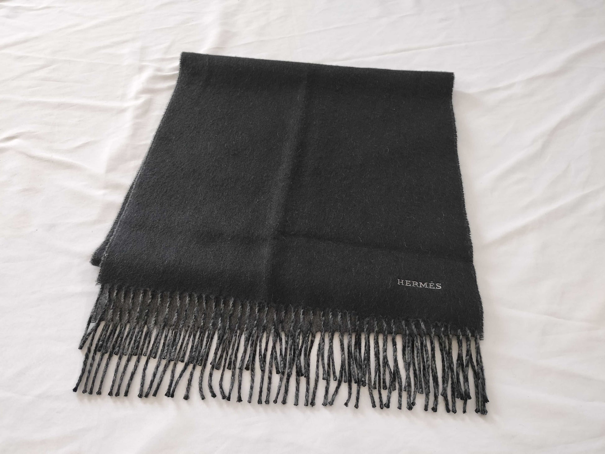HERMES Cashmere Scarf