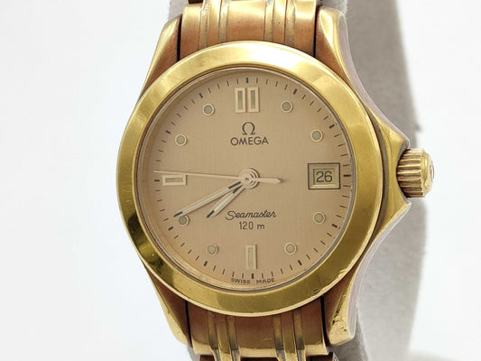 OMEGA Seamaster 54627934 Quartz K18 Women's Watch