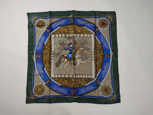 HERMES Carré 90 Flame of Craftsmanship Scarf