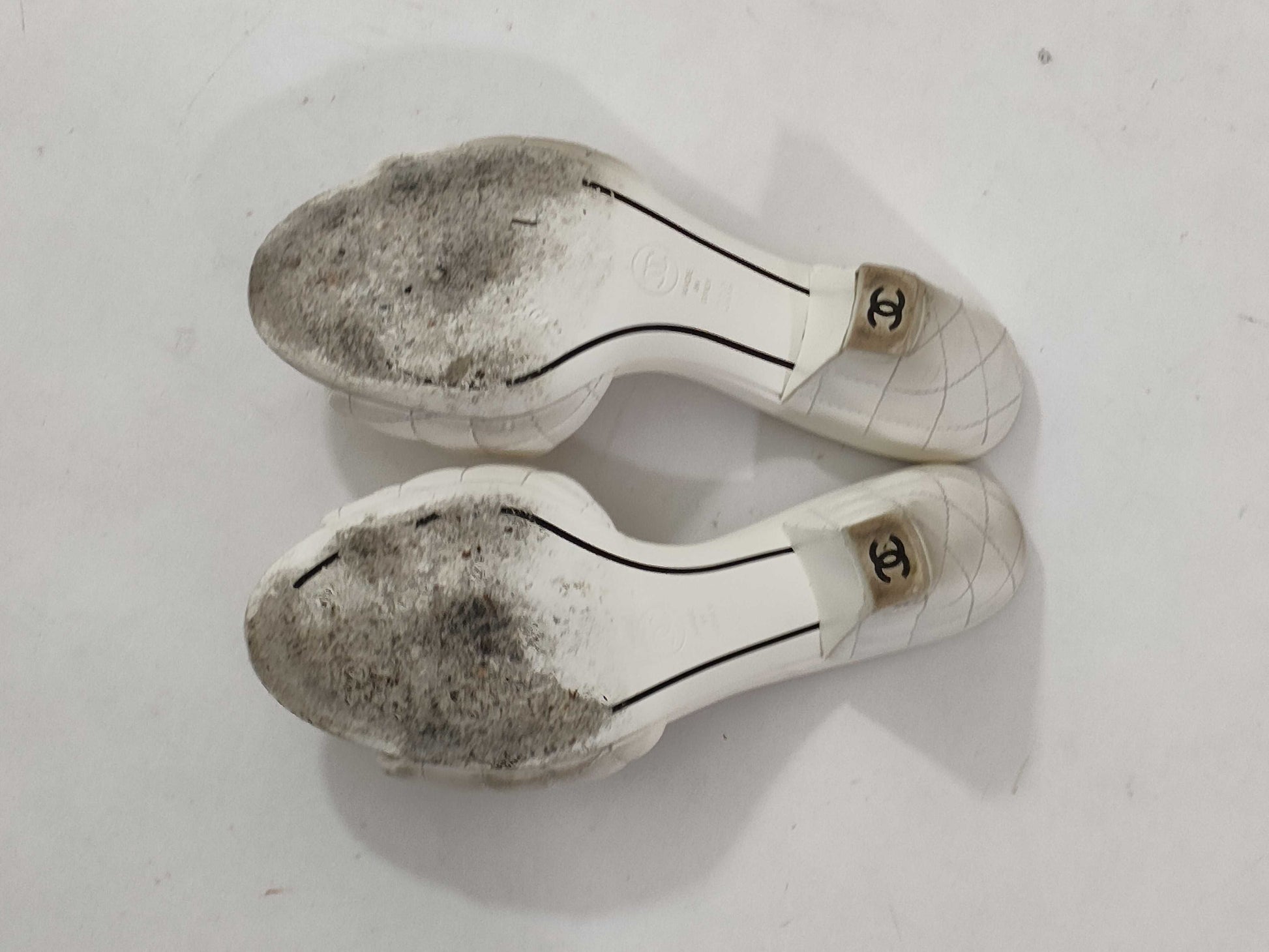 CHANEL Matelasse Coco Mules
