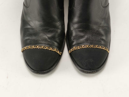 CHANEL Chain Side Coco Other Shoes