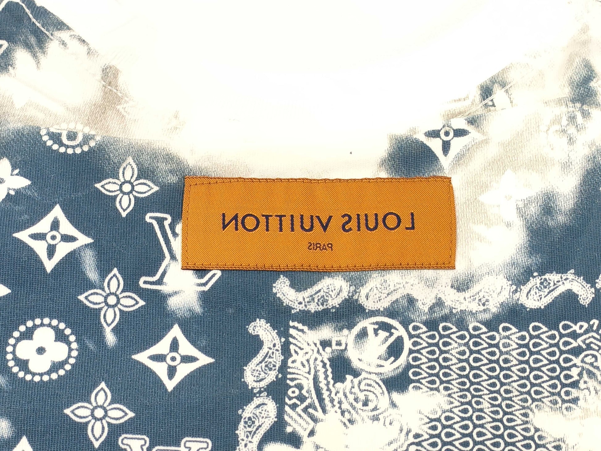 LOUIS VUITTON Glam Bandana Print T-shirt