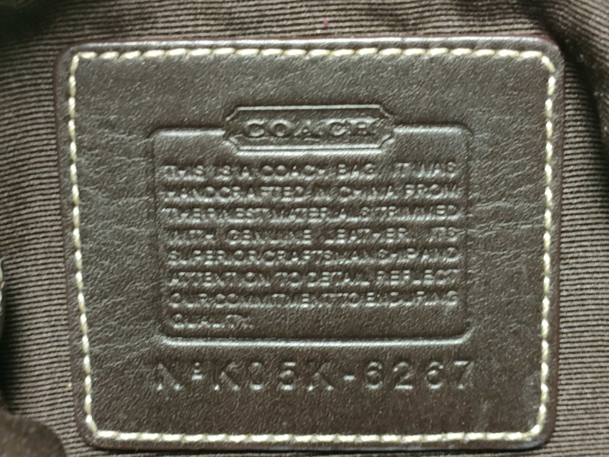 COACH Signature Shoulder Bag 