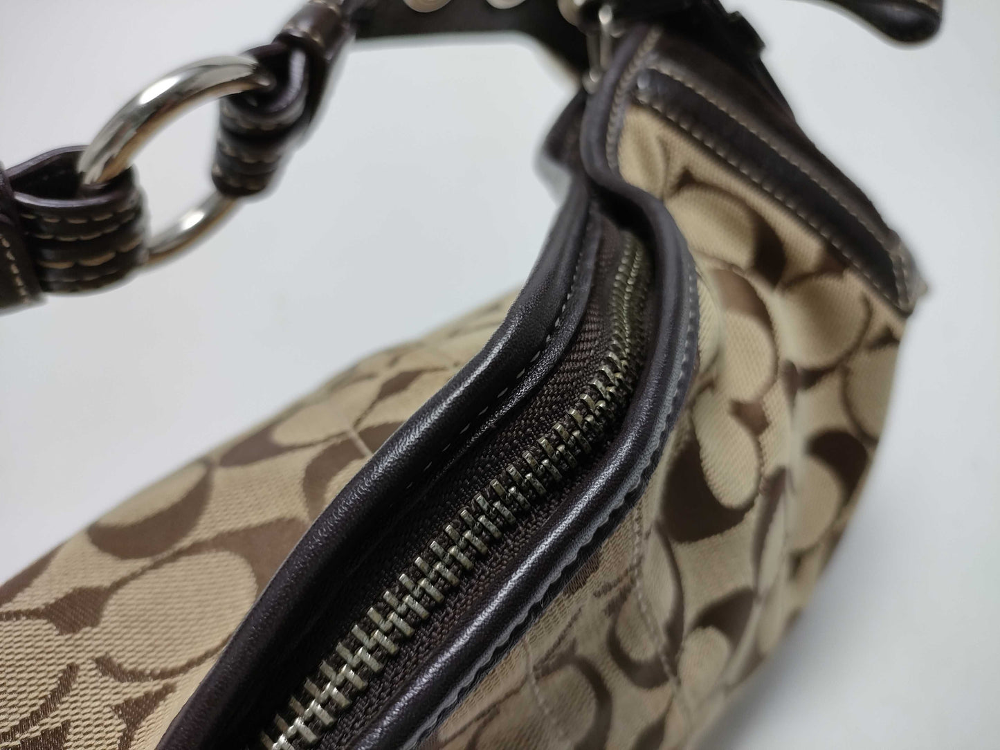 COACH Signature Shoulder Bag 