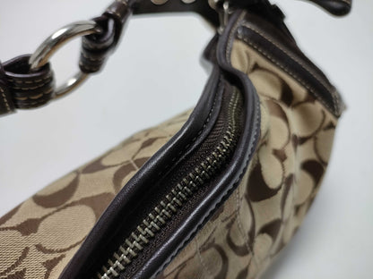 COACH Signature Shoulder Bag 