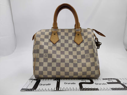 LOUIS VUITTON Damier Azur N41534 Speedy 25 Handbag