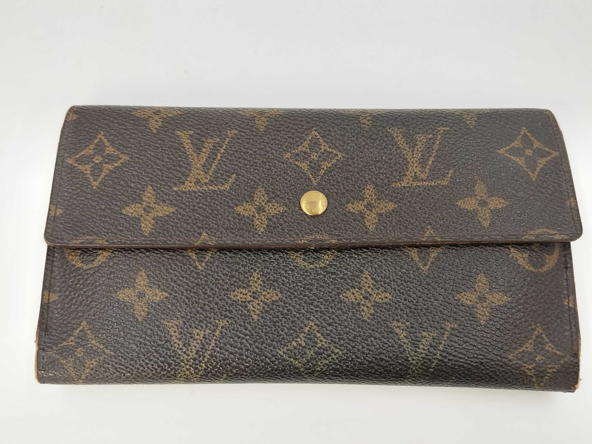 LOUIS VUITTON Monogram Portefeuille Sarah Wallet