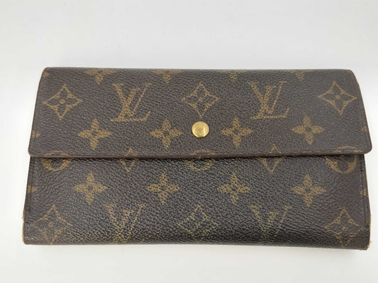 LOUIS VUITTON Monogram Portefeuille Sarah Wallet