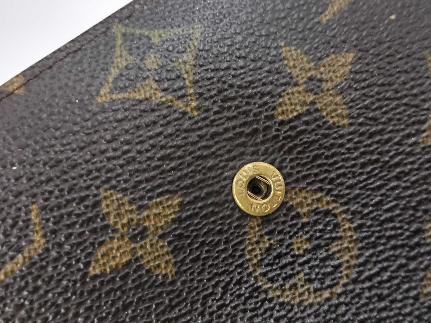 LOUIS VUITTON Monogram Portefeuille Sarah Wallet