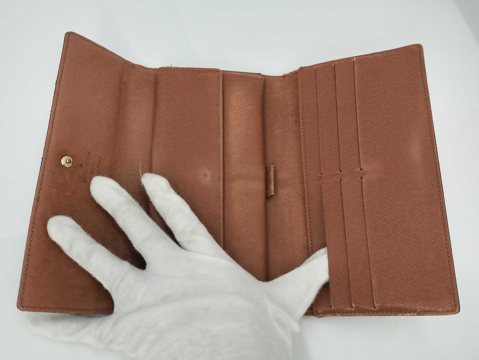 LOUIS VUITTON Monogram Portefeuille Sarah Wallet