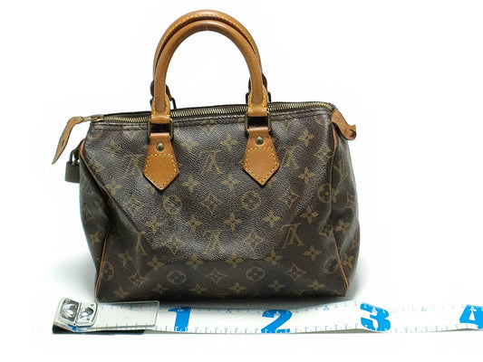 LOUIS VUITTON Monogram M41109 Speedy 25 Handbag