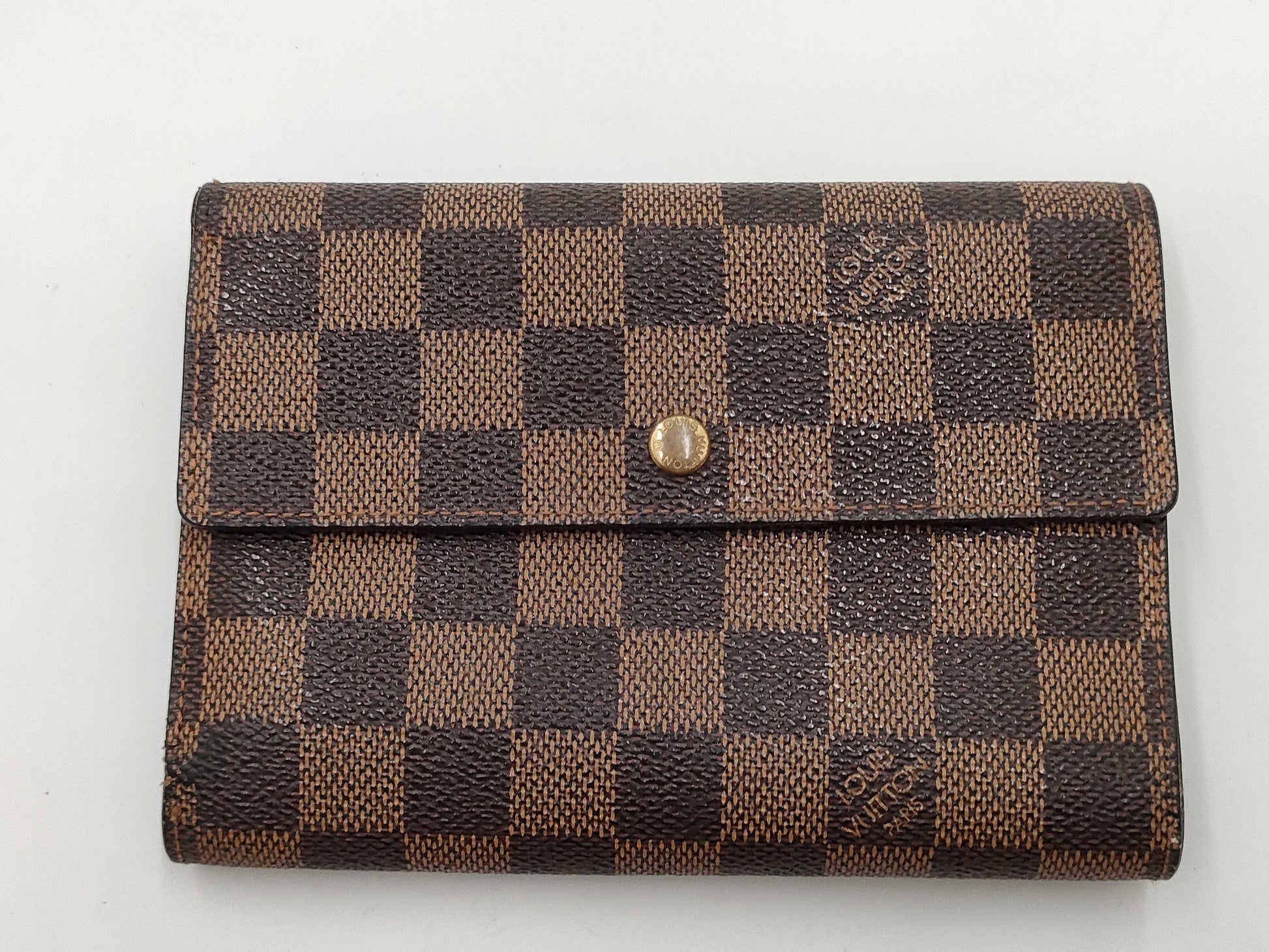 LOUIS VUITTON Damier N61202 Porte Torzole Etui Papier Wallet