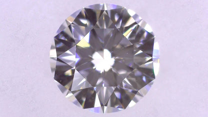 0.435ct F VS-2 VERY GOOD/VG/VG STRONG BLUE NATURAL 4.96-4.98X2.98mm Diamond Loose