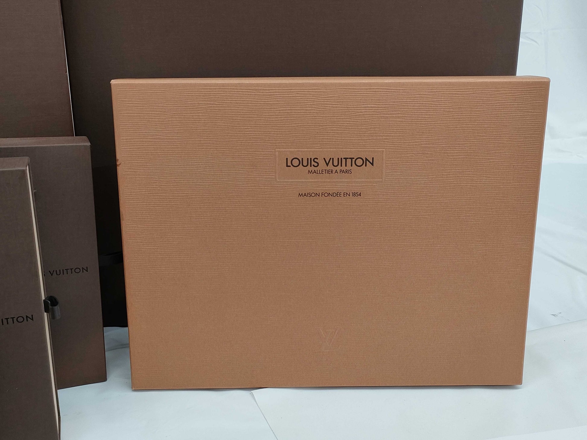 LOUIS VUITTON Empty Boxes/Paper Bags Bundle, Large Size, Brand Empty Box Bundle, Brand Empty Box Bundle 
