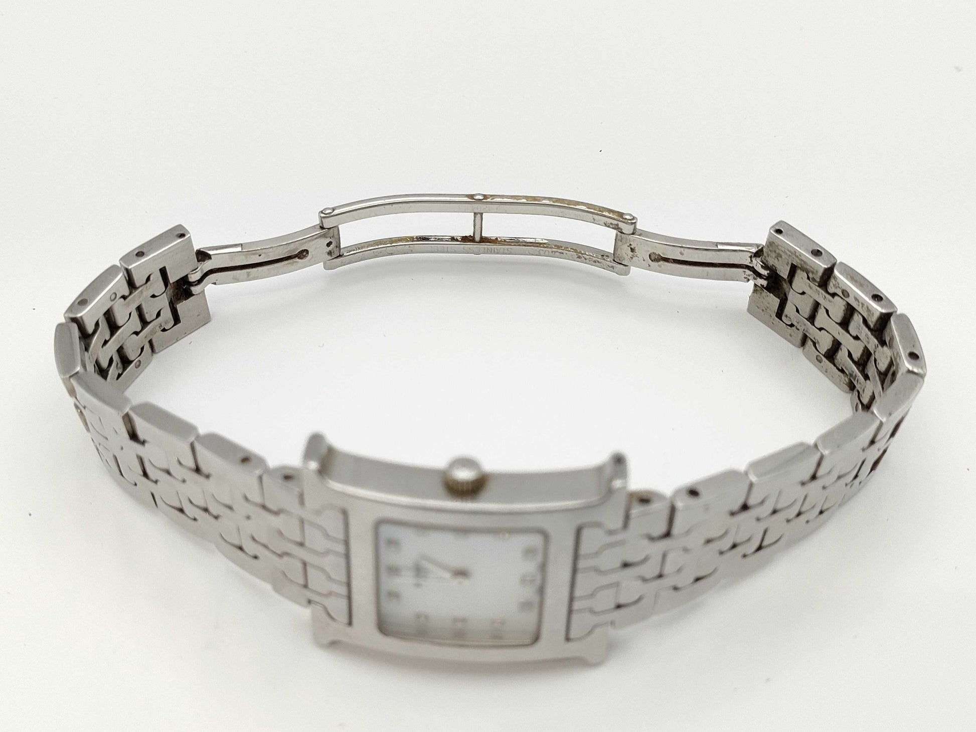 HERMES H Watch HH1.210 2328466 Shell Dial Quartz Women's Watch
