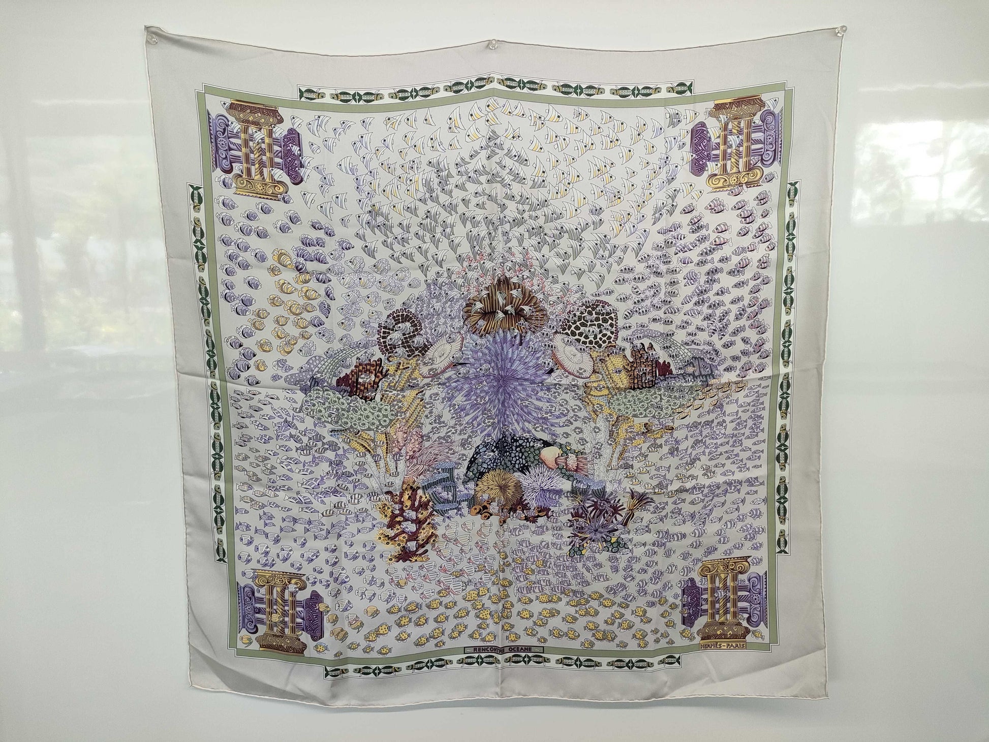 HERMES Atlantic Encounter Scarf