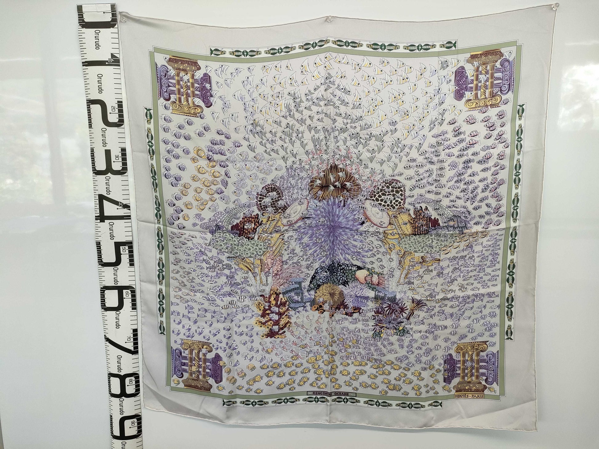 HERMES Atlantic Encounter Scarf