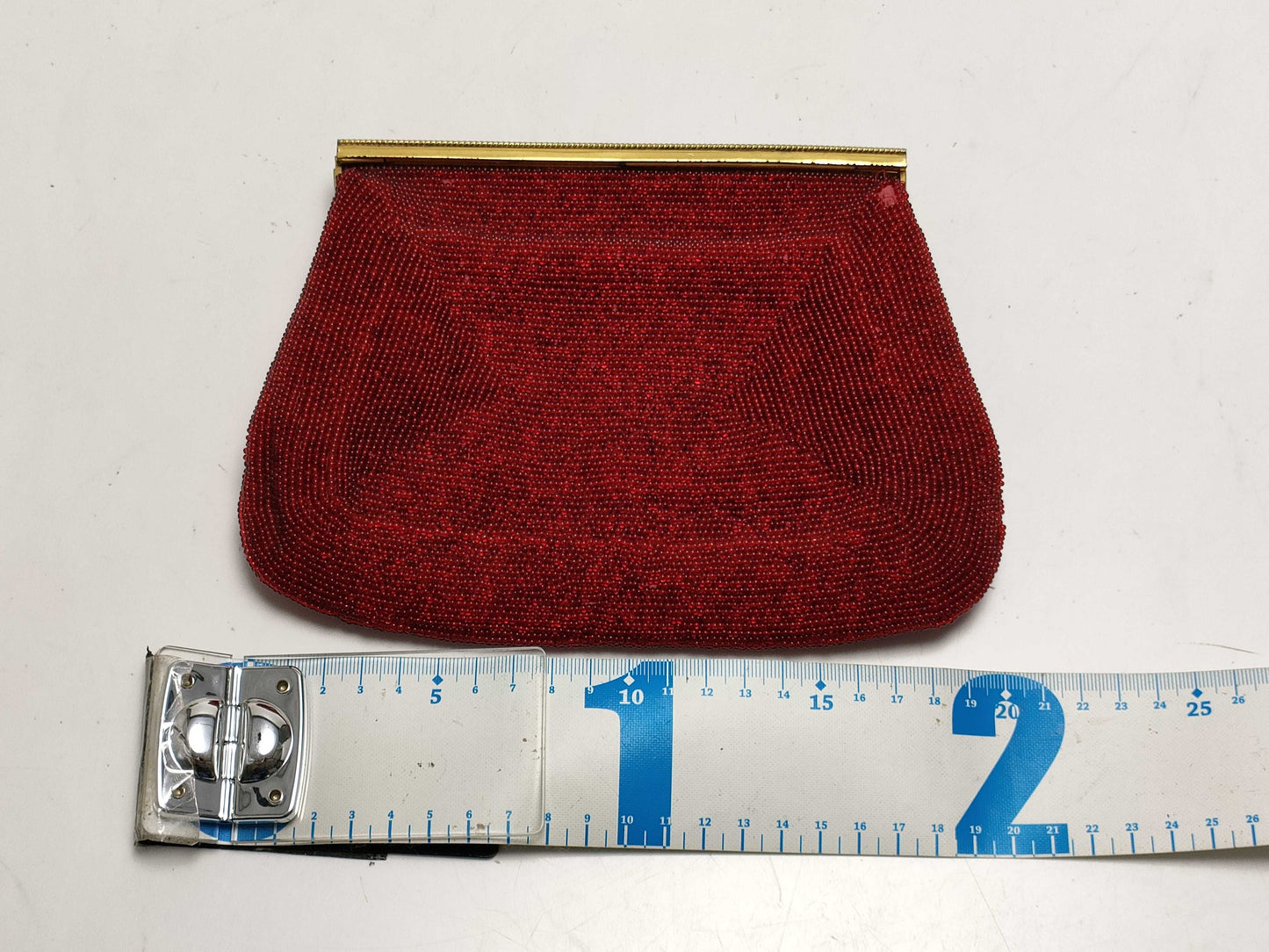 GUCCI Old Gucci Beaded Bertie Bag Clutch Bag