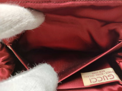 GUCCI Old Gucci Beaded Bertie Bag Clutch Bag