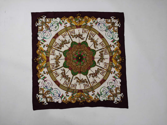 HERMES Carre LUNAPARK Amusement Park Scarf
