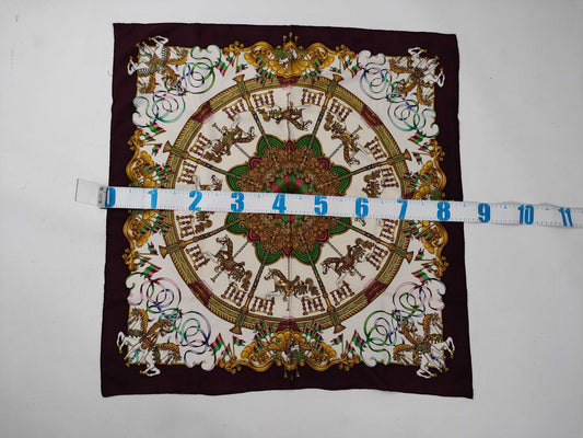 HERMES Carre LUNAPARK Amusement Park Scarf