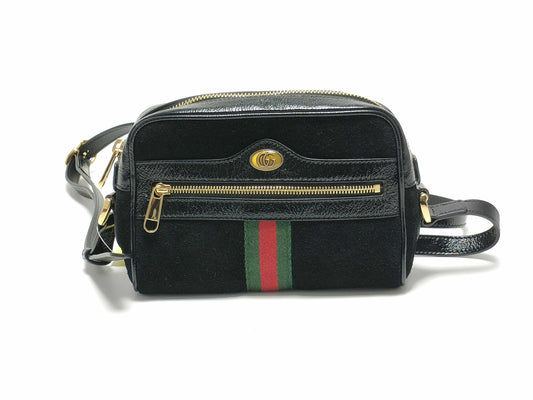 GUCCI Ophidia Suede Shoulder Bag Shoulder Bag